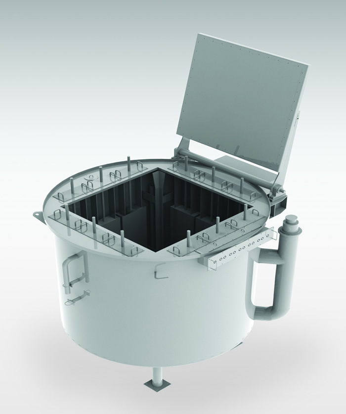 Acid, alkali, washing liquid detergent tank