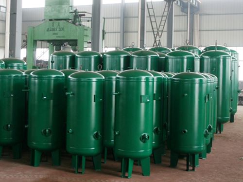 horizontal Vertical  screw thread air storage tank