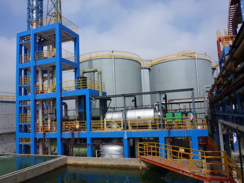 7 Fluorochemical Waste Gas Liquid Incineration Unit Jiangsu San Aifu
