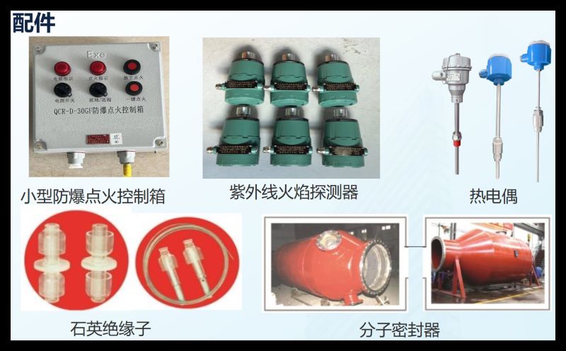 2 Ultraviolet Flame Detector Thermocouple Quartz Insulator Molecular sealing