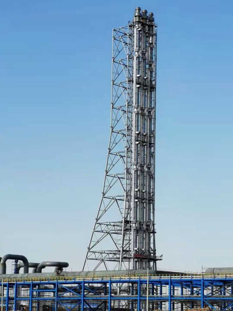 11 Detachable elevated torch height 120m Lianyungang Petrochemical