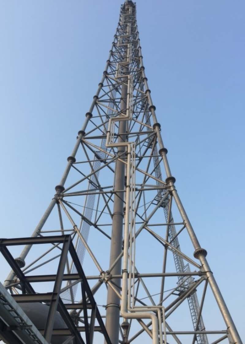 12 Bundled elevated torch height 150m Hebei Haiwei