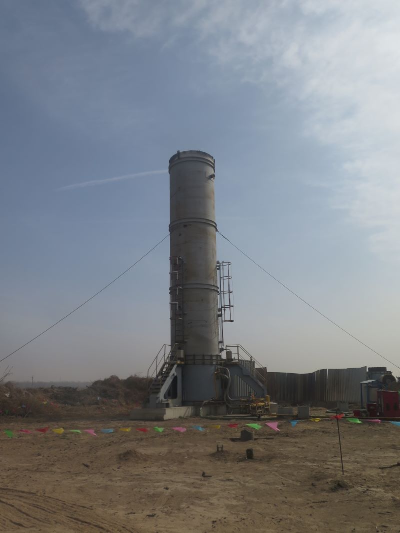 3 air invited closed combustion towers flare