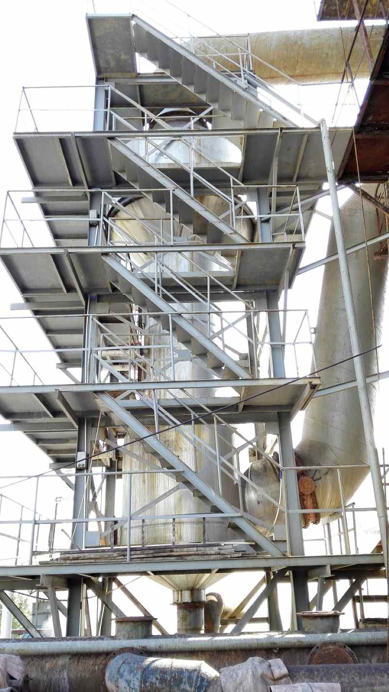 02 dual vortex pneumatic emulsification desulfurization tower power petrochemical