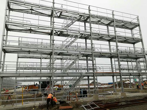 Costa_Rica_Moin_Port_Terminal_Phase_II_102nos_of_Reefer_Rack_Steelworks_15