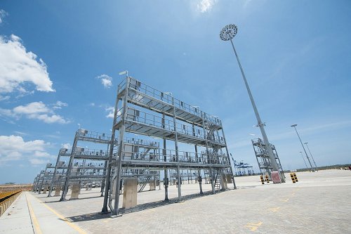 Reefer Access Gantry Rack for Hambantota Port,Sri Lanka